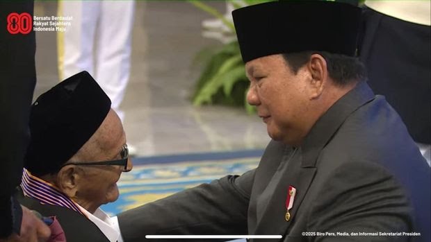 Selain Nyak Sandang, Presiden Prabowo Anugerahkan Tanda Kehormatan kepada 140 Tokoh, Berikut Daftarnya