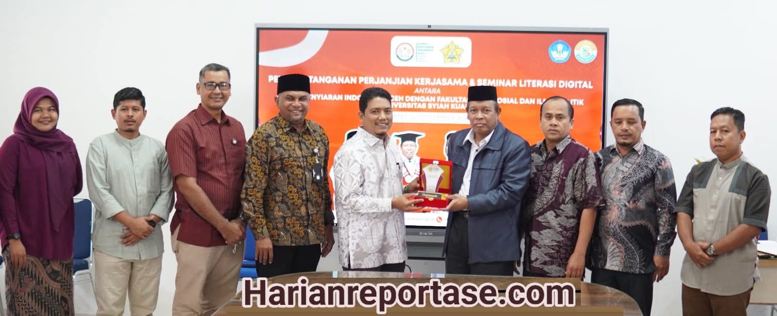 KPI Aceh dan FISIP USK Jalin Kerjasama dan Gelar Seminar Literasi Media untuk Mahasiswa