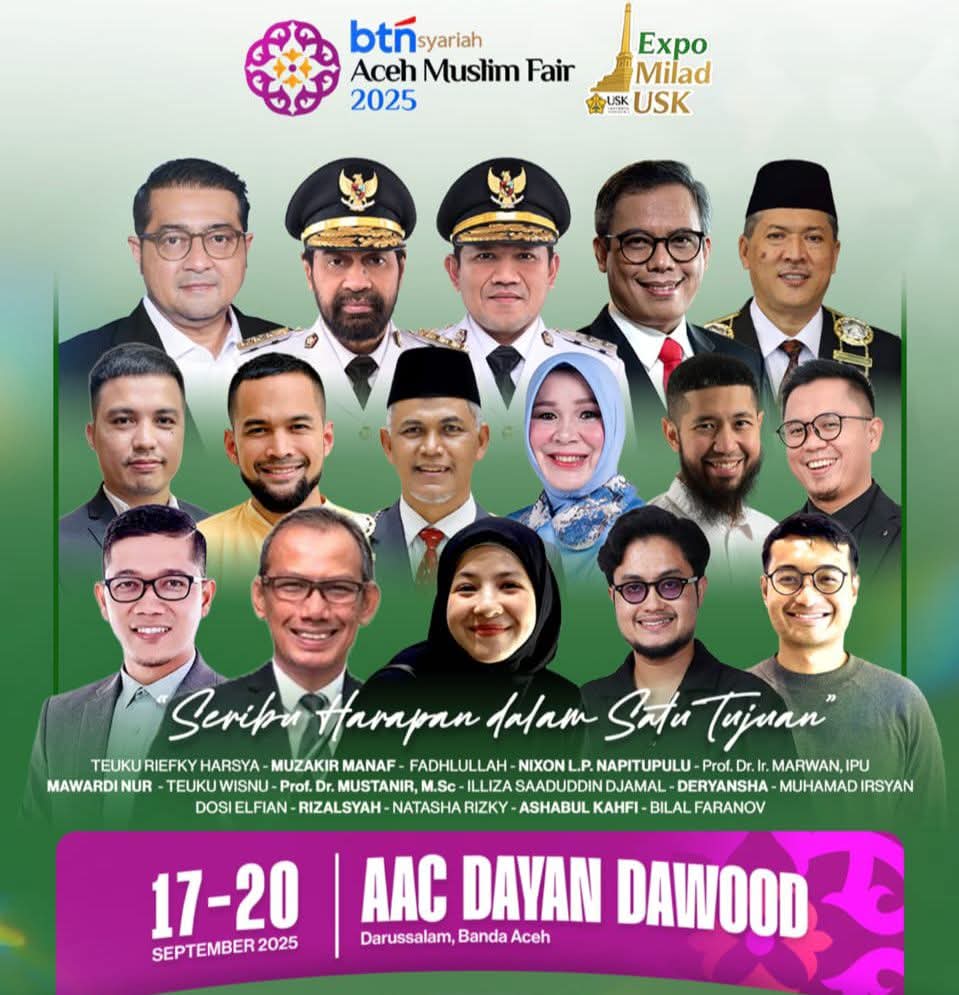 Aceh Muslim Fair 2025 Meriahkan Milad ke-64 USK