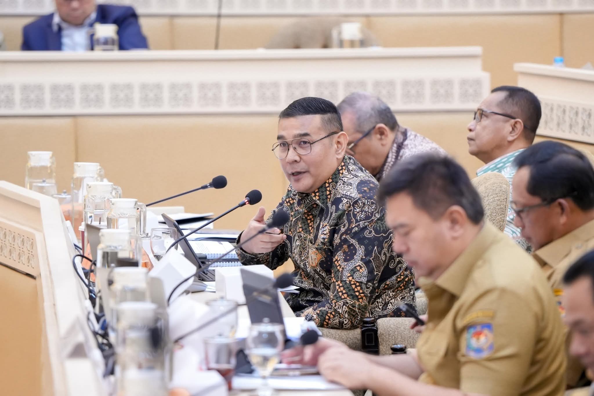 Wamen Ossy Apresiasi Dukungan Komisi II DPR RI dalam Kenaikan Pagu Anggaran 2026