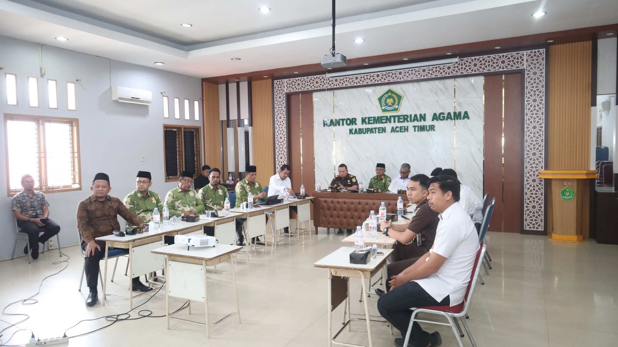 Kolaborasi Tiga Instansi di Aceh Timur Percepat Sertifikasi Tanah Wakaf
