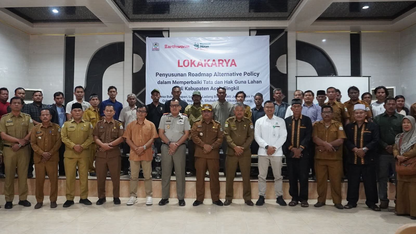 Kepala Kantor Pertanahan Singkil Paparkan Roadmap Alternatif Tata dan Hak Guna Lahan