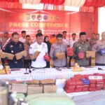 Polda Aceh Gagalkan Peredaran 1,3 Ton Ganja, 80,5 Kg Sabu, dan 1 Kg Kokain