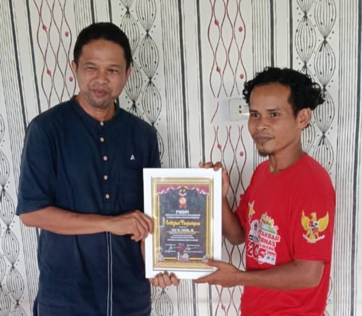Taufik Fauzal, Politisi Muda PPP Terima Penghargaan dari PWDPI