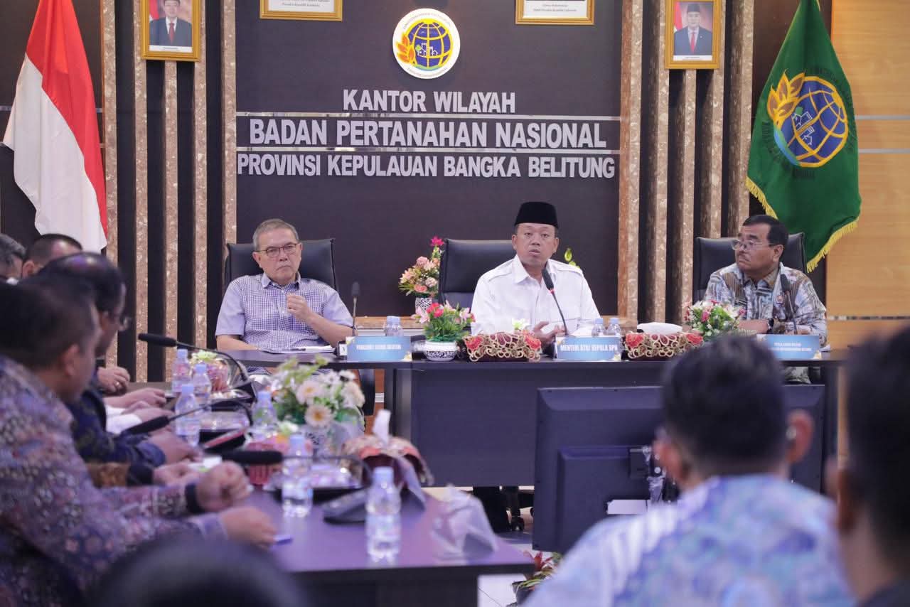 Menteri Nusron: Tugas Kita Memastikan Tanah Rakyat Aman
