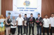 Lima Pegawai Kantor Pertanahan Aceh Timur Dilantik Menteri ATR/BPN Jadi Pejabat Pengawas