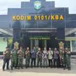 Kodam Iskandar Muda dan BPN Aceh Besar Bahas Pengukuran Tanah di Seulimeum