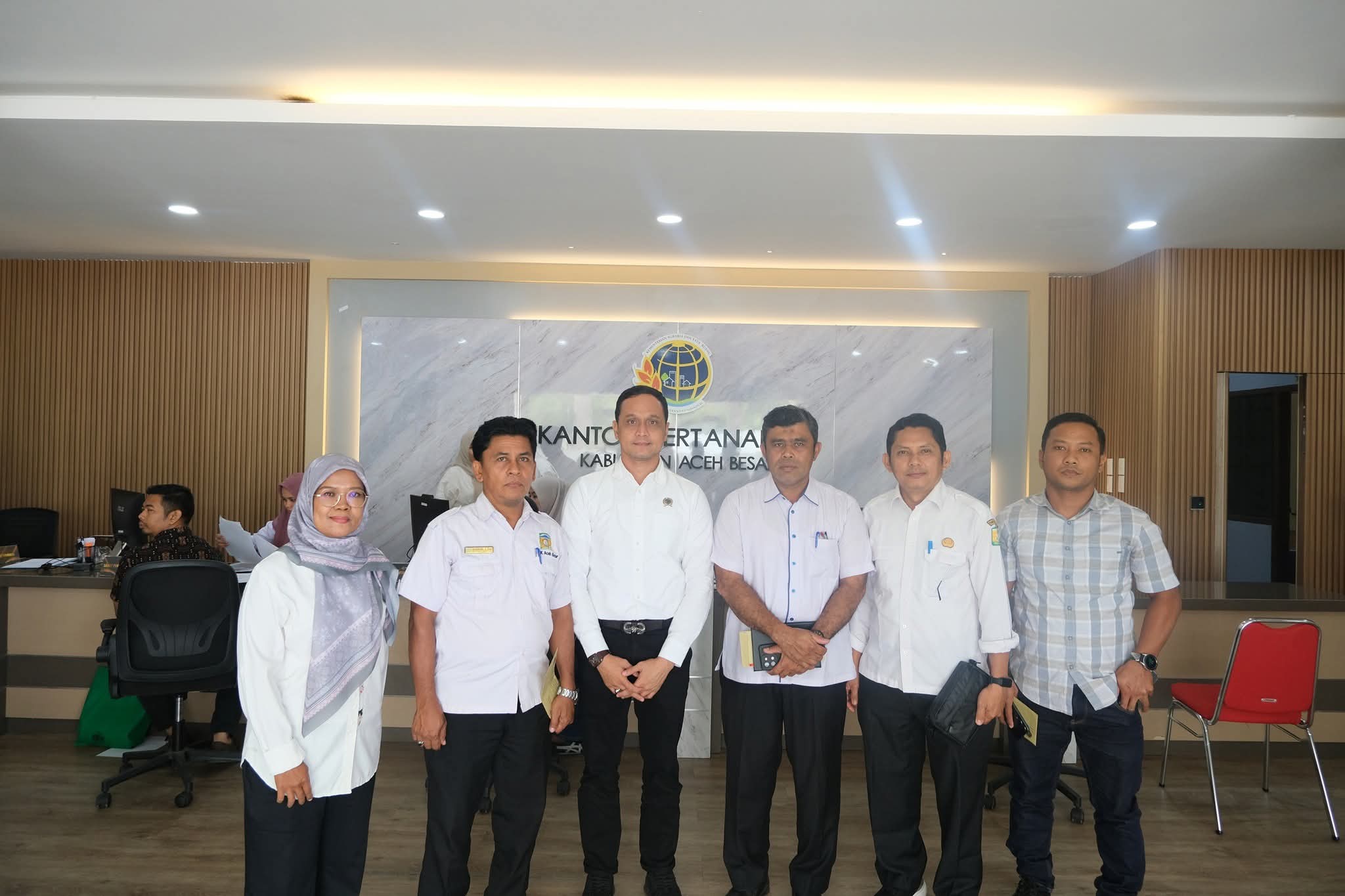 BPN Aceh Besar Gelar Rapat Pertimbangan Teknis Pertanahan untuk PTP PKKPR Tahun 2025