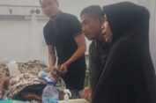 T. Zainal Genggam Tangan Saed Azhar, Doa dan Haru Warnai Kunjungan