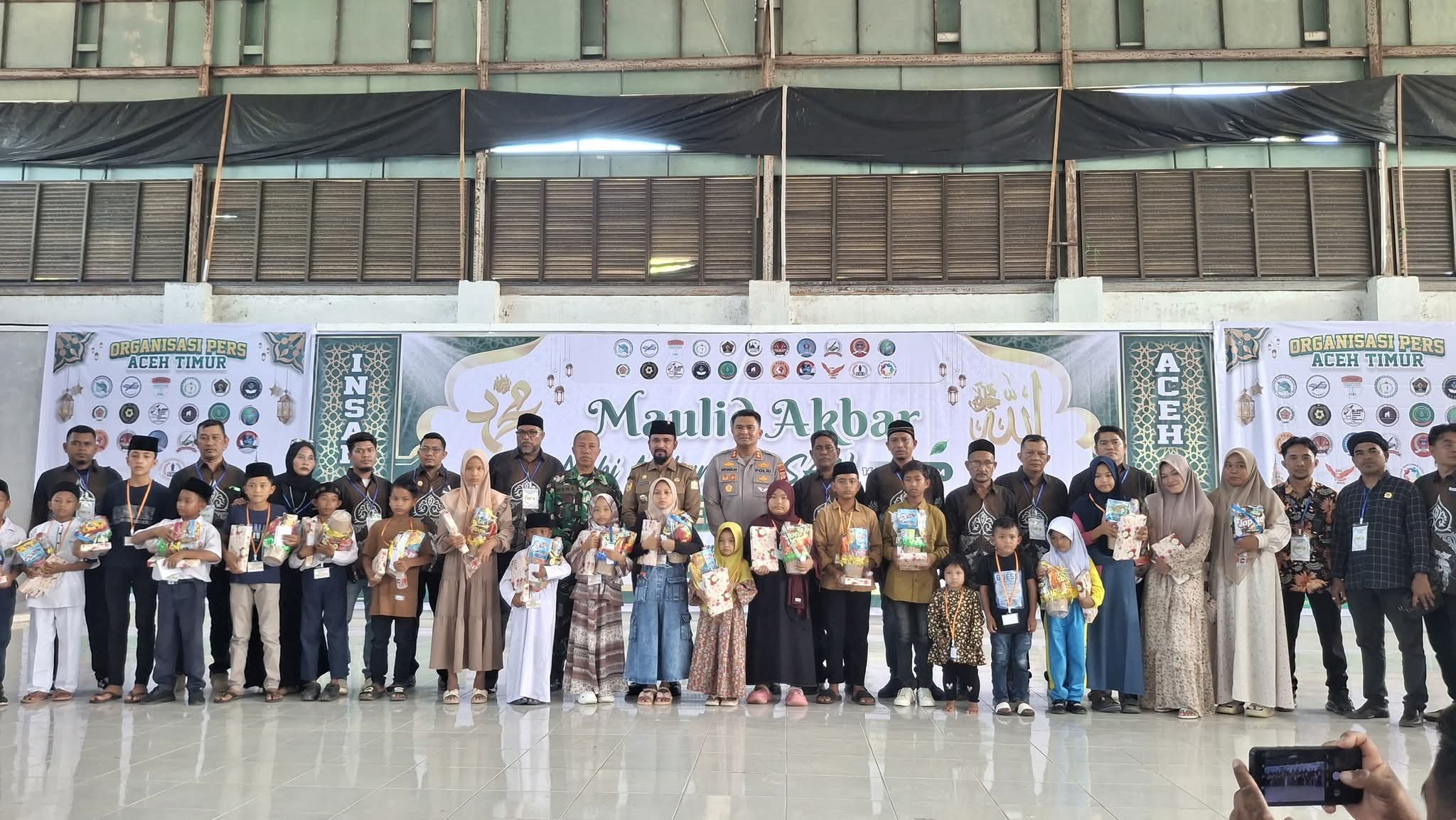 Insan Pers Aceh Timur Gelar Maulid Akbar, Wujudkan Cinta Rasul dan Solidaritas Sosial