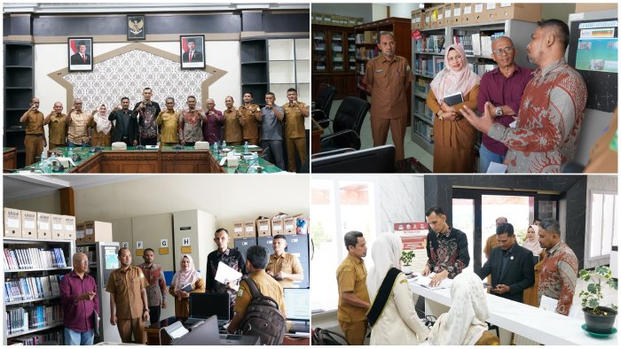 Tim Komisi Informasi Aceh Lakukan Visitasi Monev Keterbukaan Informasi Publik ke Sekretariat DPRA