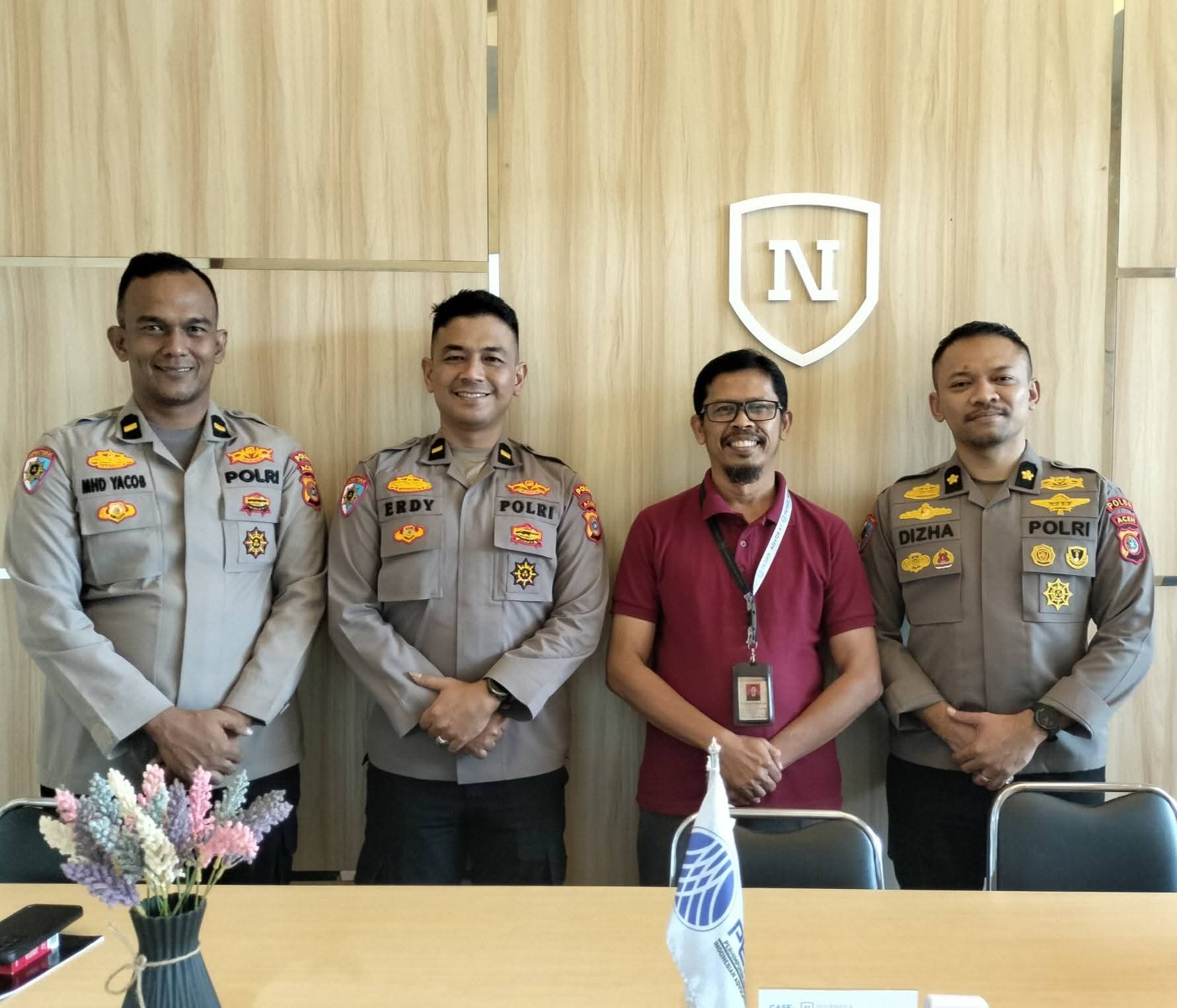 Advokat Nourman Terima Kunjungan Tim Itwasda Polda Aceh, Bahas Kasus Kebakaran Dayah Babul Maghfirah