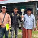 Intip Jejak Juru Ukur: Kantah Aceh Timur Lakukan Pengukuran Tanah Wakaf Balai Pengajian di Desa Seunubok Aceh