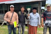 Intip Jejak Juru Ukur: Kantah Aceh Timur Lakukan Pengukuran Tanah Wakaf Balai Pengajian di Desa Seunubok Aceh