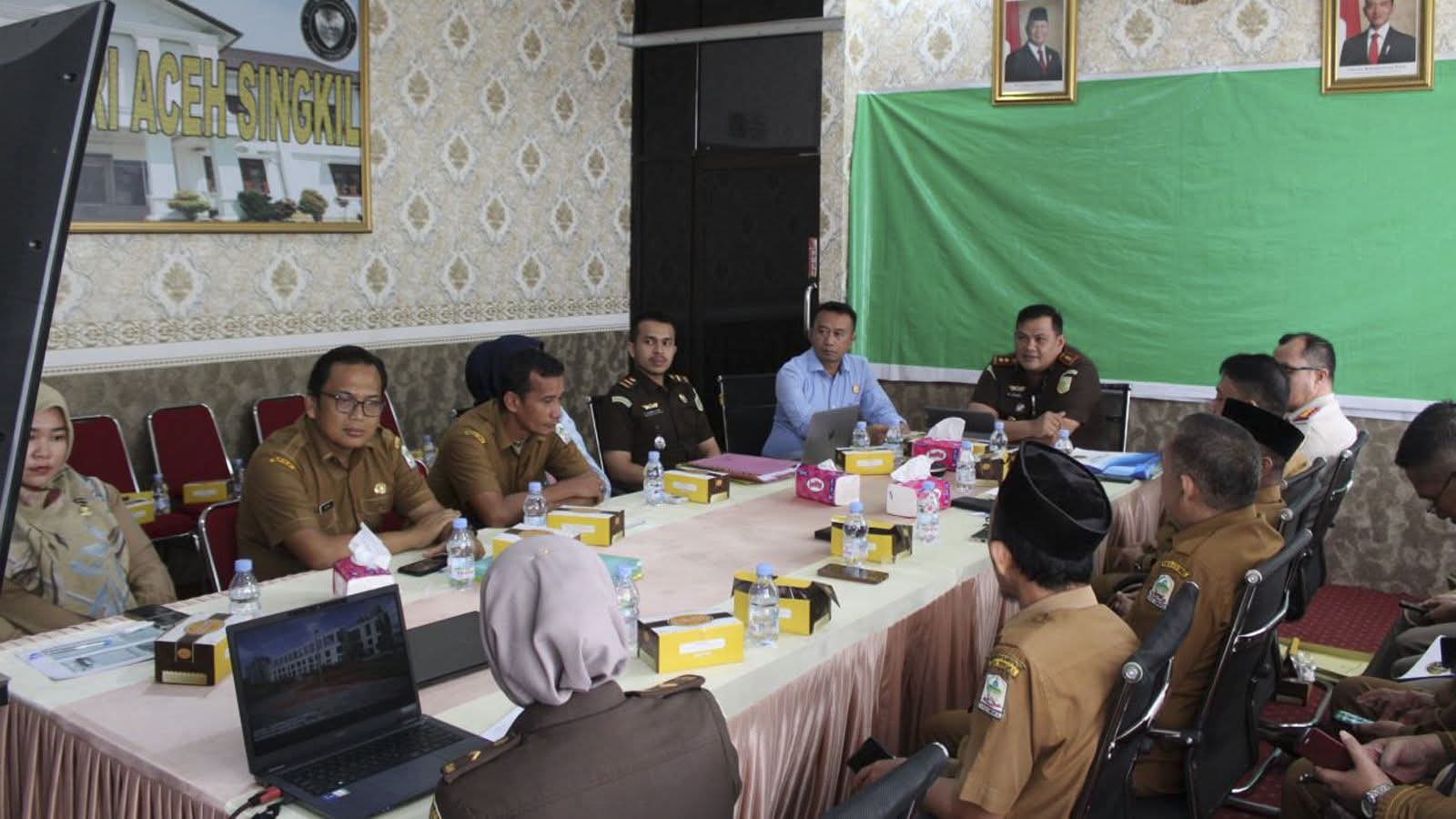 Kantor Pertanahan Aceh Singkil Perkuat Sinergi Lintas Sektor dalam Ekspose Legal Opinion Pembangunan Sekolah Rakyat