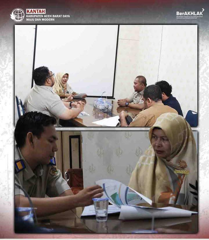 Kantor Pertanahan Abdya Perkuat Koordinasi ZNT dan Konsolidasi Tanah