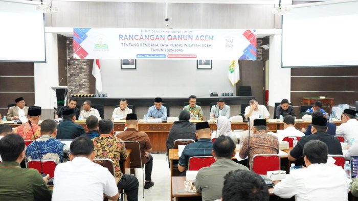 Komisi IV DPRA: RTRW Aceh Jadi Kompas Pembangunan Dua Dekade ke Depan