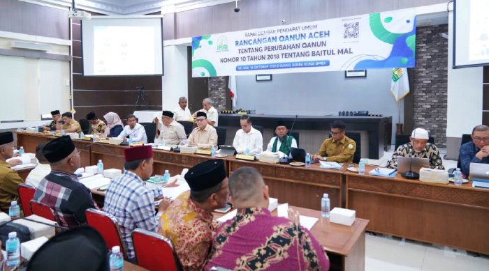 DPRA Gelar RDPU Bahas Perubahan Kedua Qanun Baitul Mal