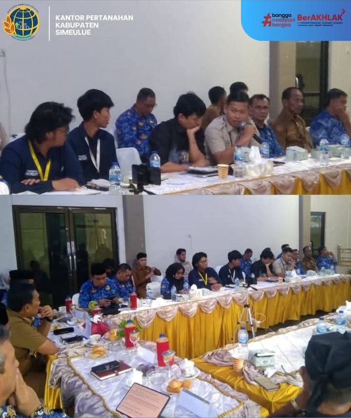 FGD Hasil Akhir Tim Ekspedisi Patriot Kementerian Transmigrasi Digelar di Simeulue