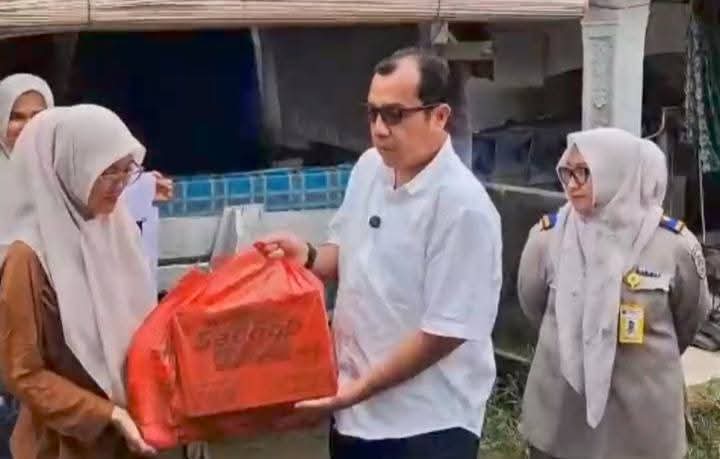 ATR/BPN Salurkan Bantuan Logistik untuk Pegawai Kantor Pertanahan Aceh Singkil Terdampak Banjir