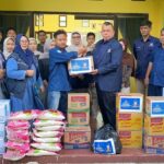 Ketua DPW Partai NasDem Aceh Irsan Sosiawan Gading Bantu Sembako Dapur Umum Mahasiswa