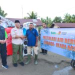 Lembaga Sadaqa Jakarta Salurkan Bantuan Mesin Penyuling Air Bersih untuk Korban Banjir di Gampong Cot Ara, Bireuen