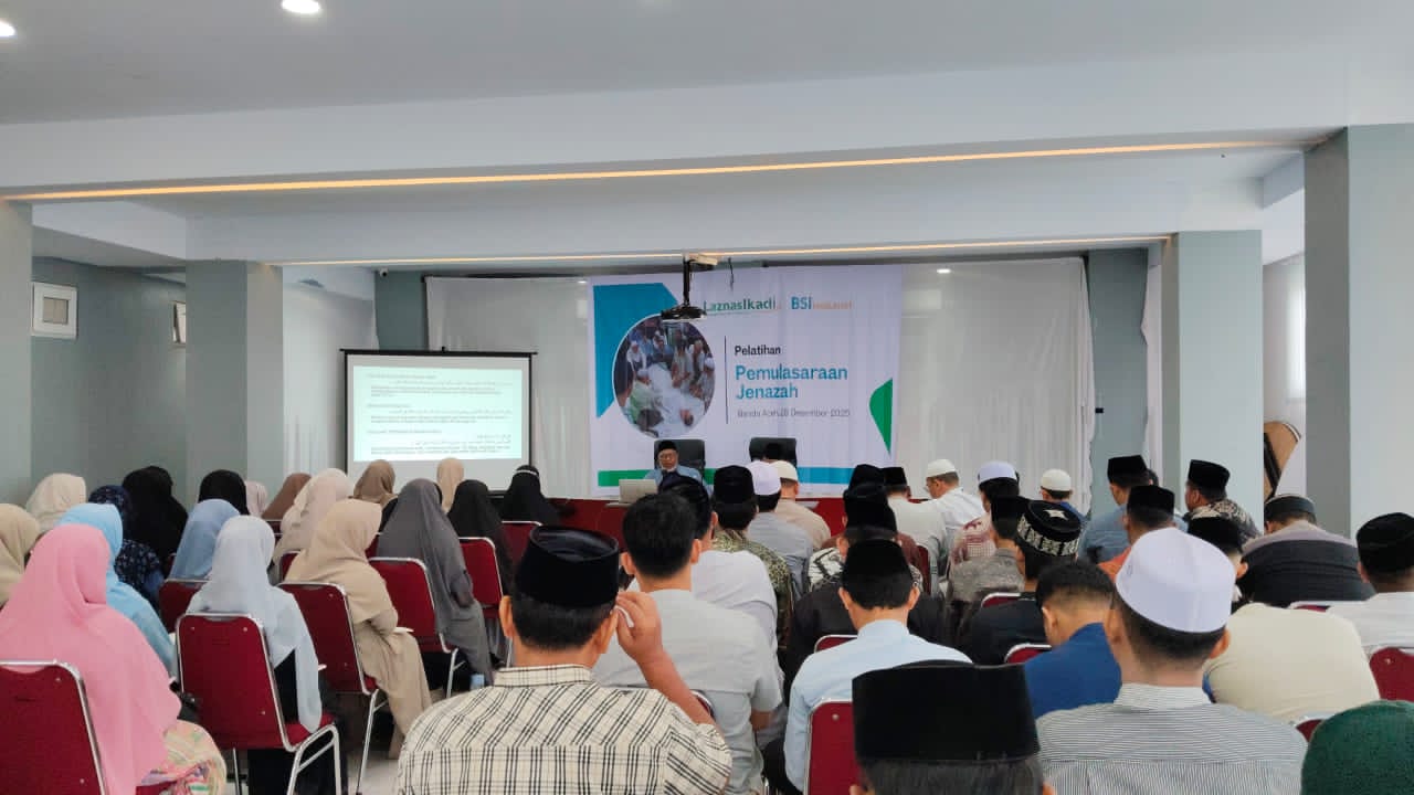100 Peserta Ikuti Pelatihan Tajhiz Jenazah PW IKADI Aceh Gelar