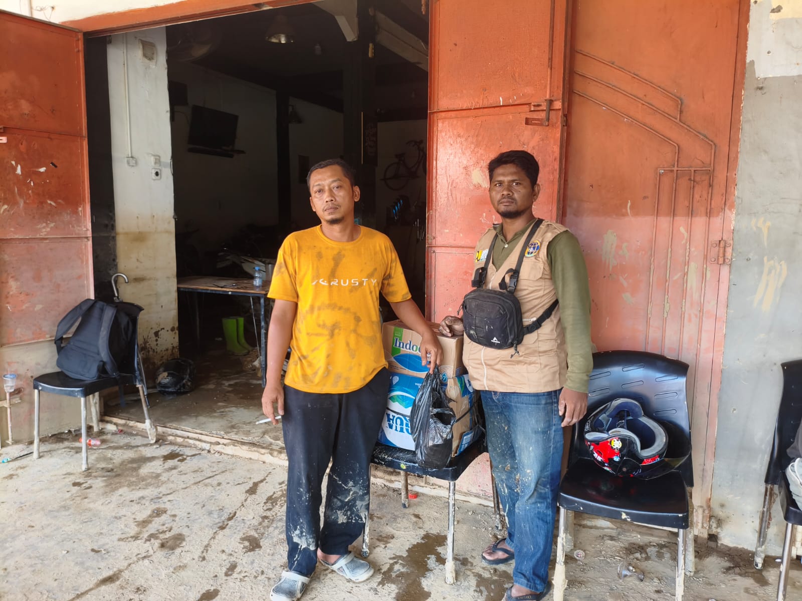 Semangat Bangkit Pasca Banjir, Keluarga Besar BPN Aceh Timur Salurkan Bantuan Logistik