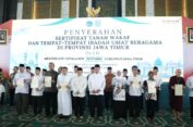 Serahkan 2.532 Sertipikat Tanah Wakaf dan Rumah Ibadah, Menteri Nusron Gagas Percepatan Sertipikasi melalui Kolaborasi
