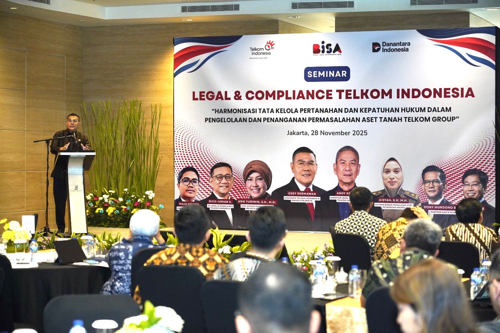 Cegah Risiko Bisnis, Wamen ATR/Waka BPN Paparkan Peran Penting Tata Kelola Aset bagi BUMN