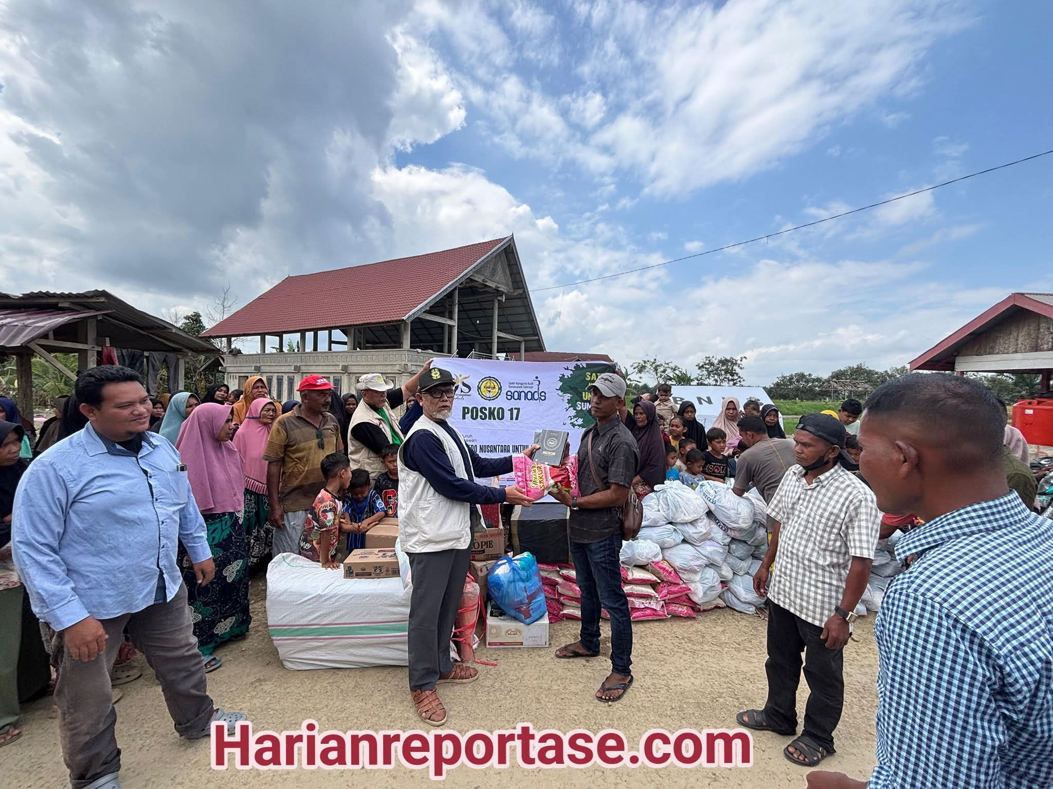 Menunaikan Amanah Umat, Dewan Dakwah Aceh Kembali Salurkan Bantuan Tahap Ketiga bagi Korban Banjir
