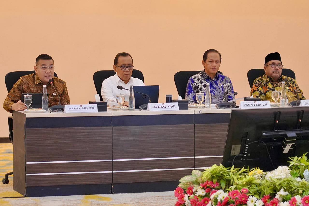 Wamen Ossy Pastikan Revisi Perpres RTR Kawasan Jabodetabek–Punjur untuk Perkuat Mitigasi Bencana