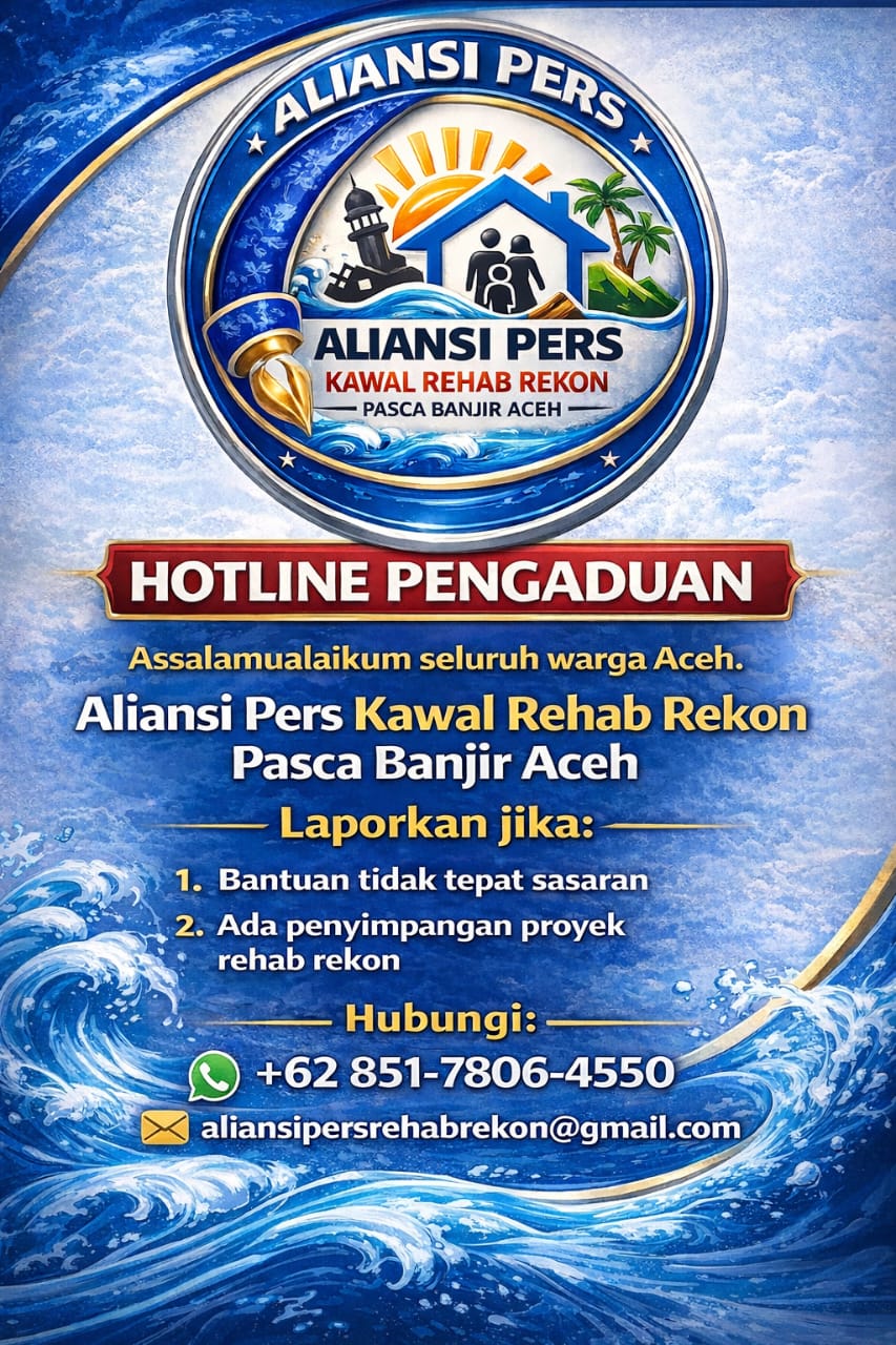 Aliansi Pers Kawal Rehab Rekon Pascabanjir Aceh, Sediakan Layanan Pengaduan Masyarakat
