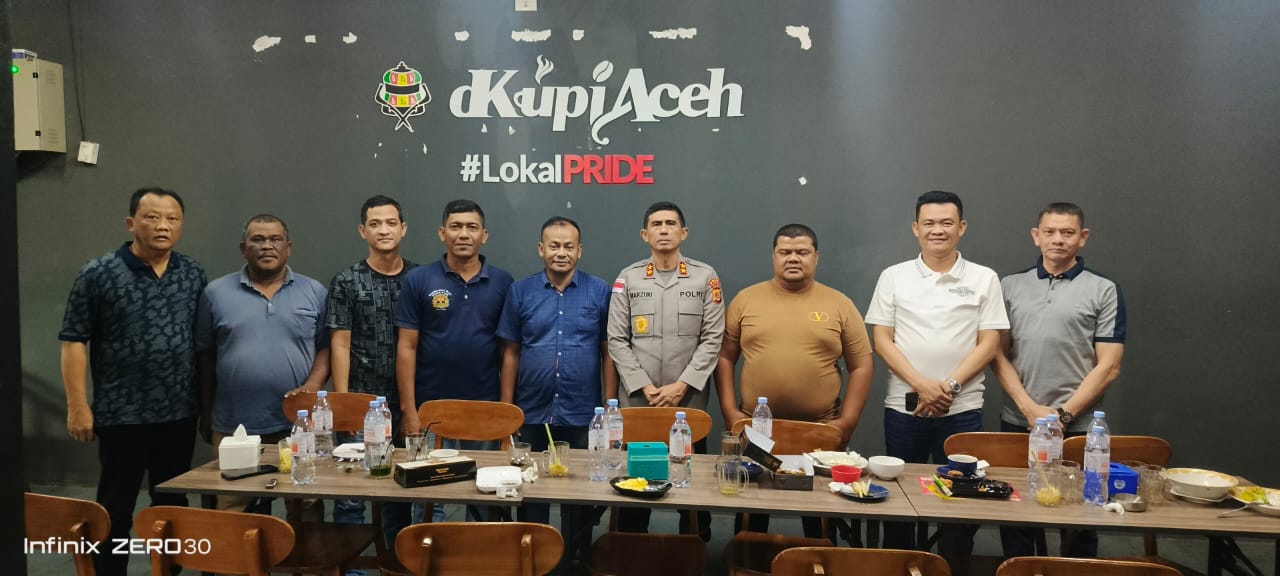 Kapolda Aceh Bincang Santai Dengan Wartawan