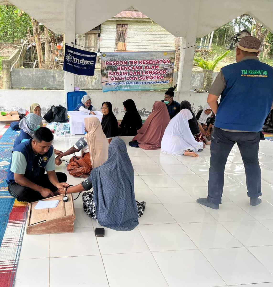 MDMC RSI PKU Muhammadiyah Pekajangan Gelar Layanan Kesehatan Gratis di Desa Paya Keutapang