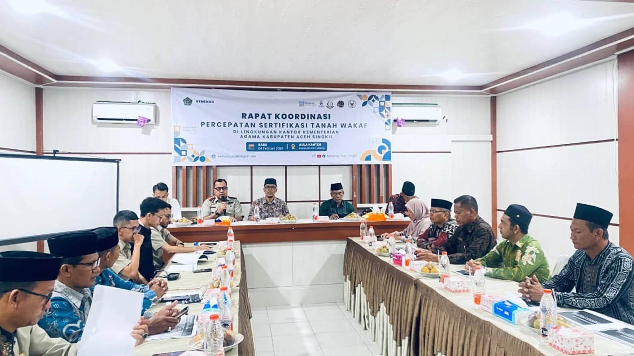 Aceh Singkil Percepat Sertifikasi Tanah Wakaf Tahun 2026