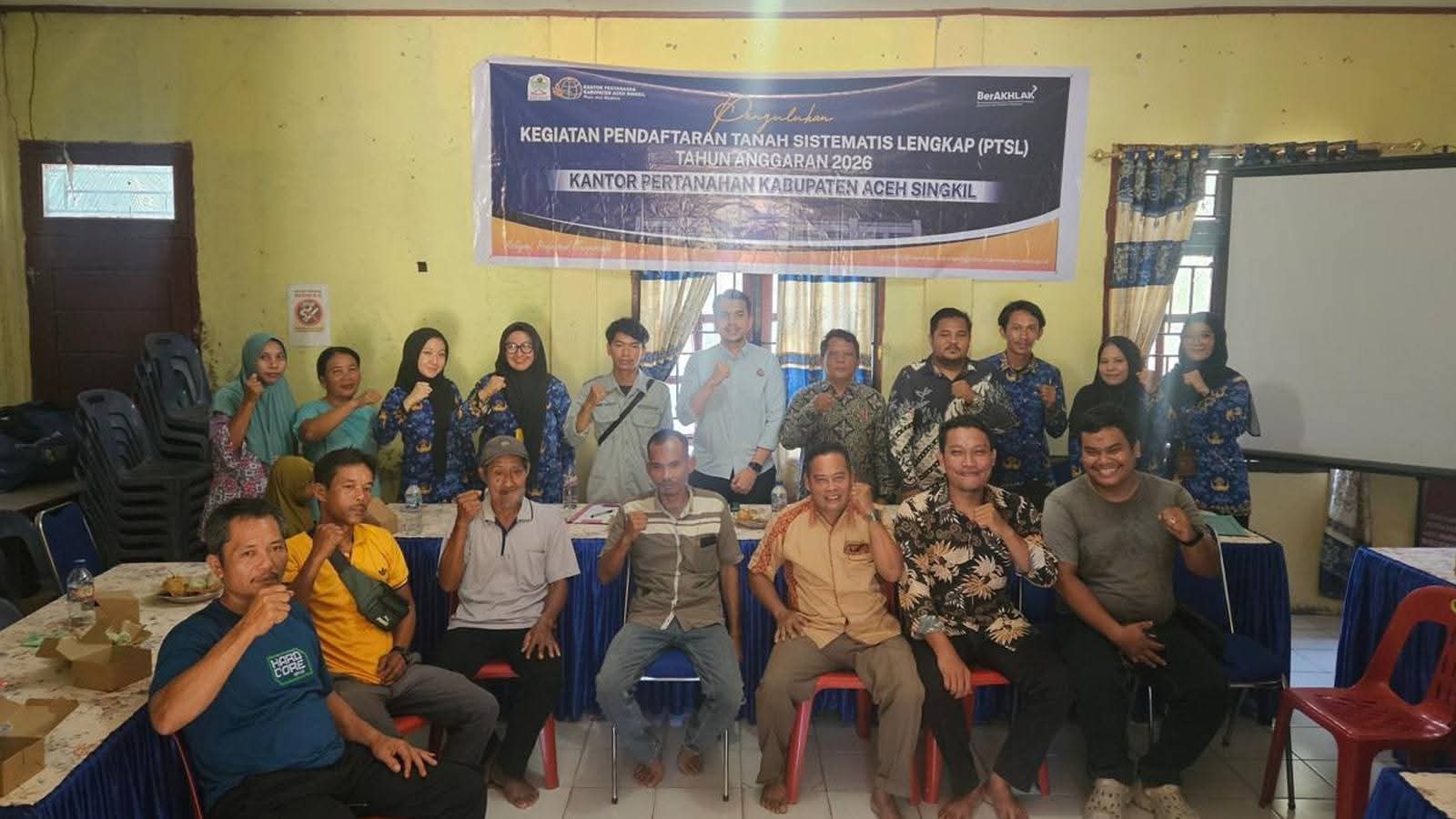 Penyuluhan PTSL 2026 di Telaga Bakti: Wujudkan Kepastian Hak Atas Tanah