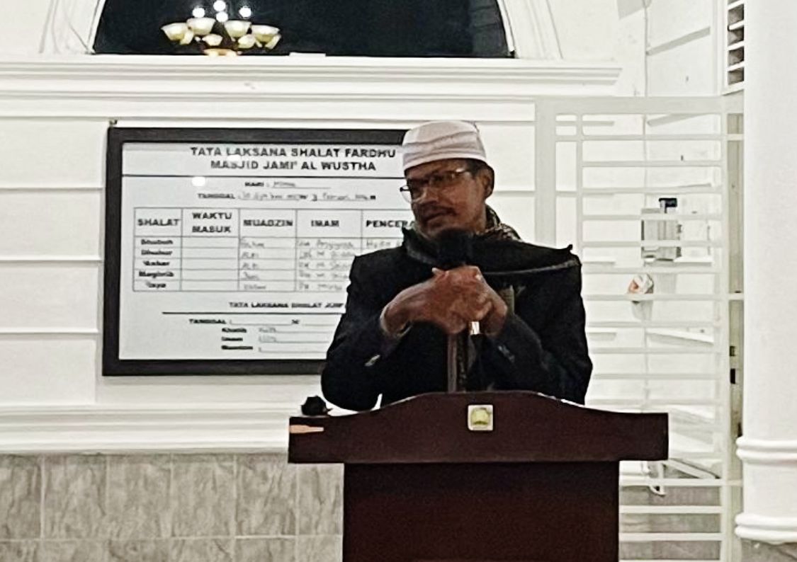 Tarhib Ramadhan di Masjid Al-Wustha, Tgk. Sri Darmawan Ungkap Empat Golongan Terhalang Lailatul Qadar