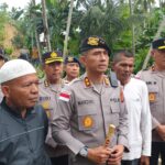 Kapolda Aceh Tinjau Progres Pembangunan Jembatan Bailey di Peusangan