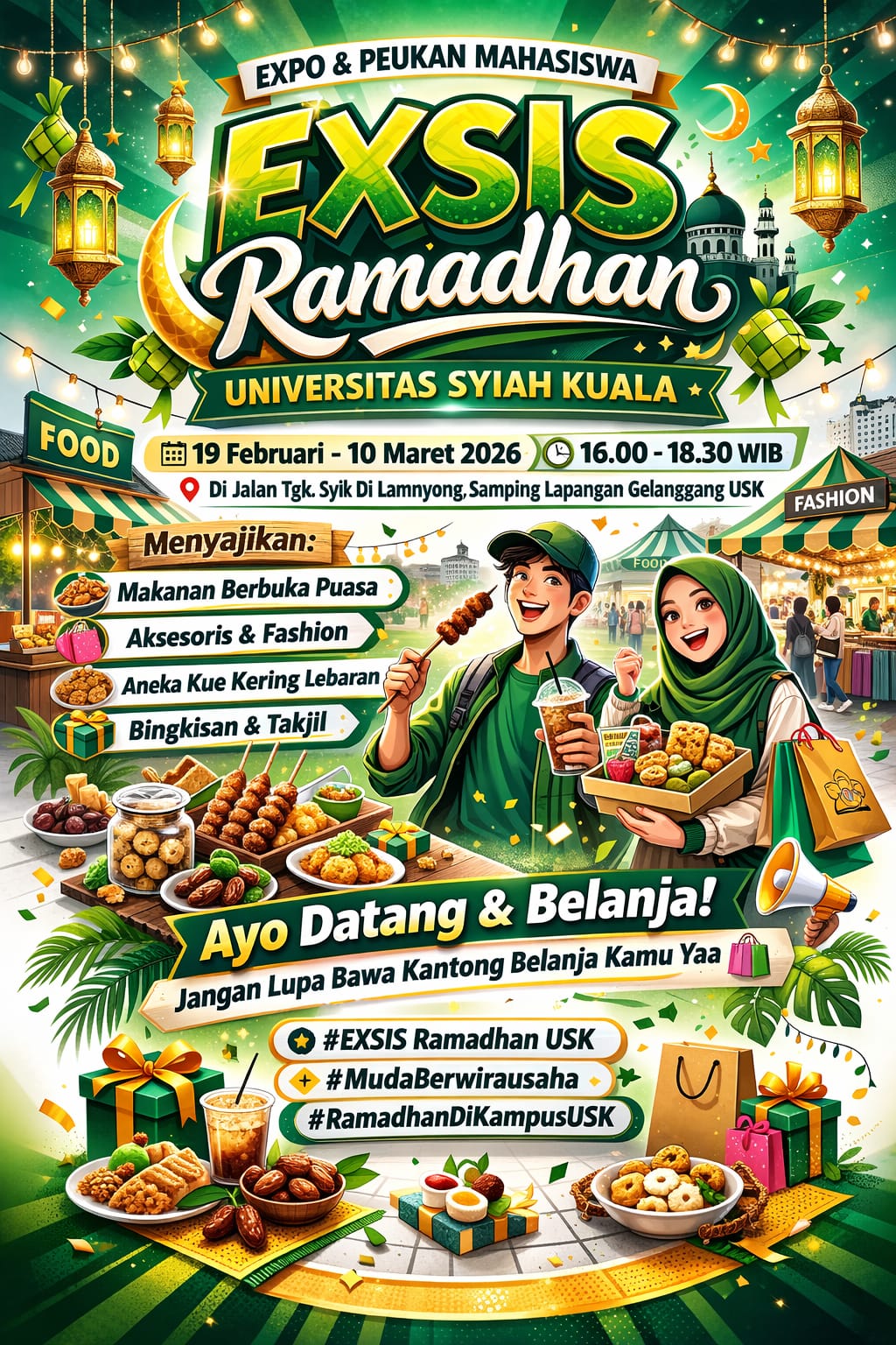 EXSIS Ramadhan 2026 Diresmikan Oleh Rektor USK