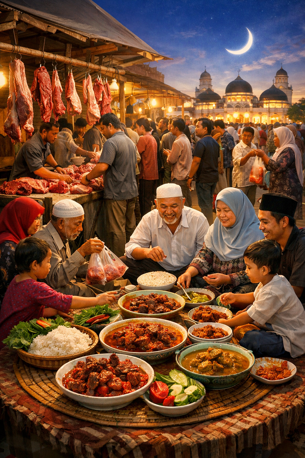 Tradisi Meugang, Warisan Budaya Aceh Menyambut Bulan Suci Ramadhan