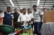 Gubernur Aceh Terima Bantuan Kemanusiaan PMI Nasional yang Diserahkan Langsung oleh Jusuf Kalla Aceh Utara