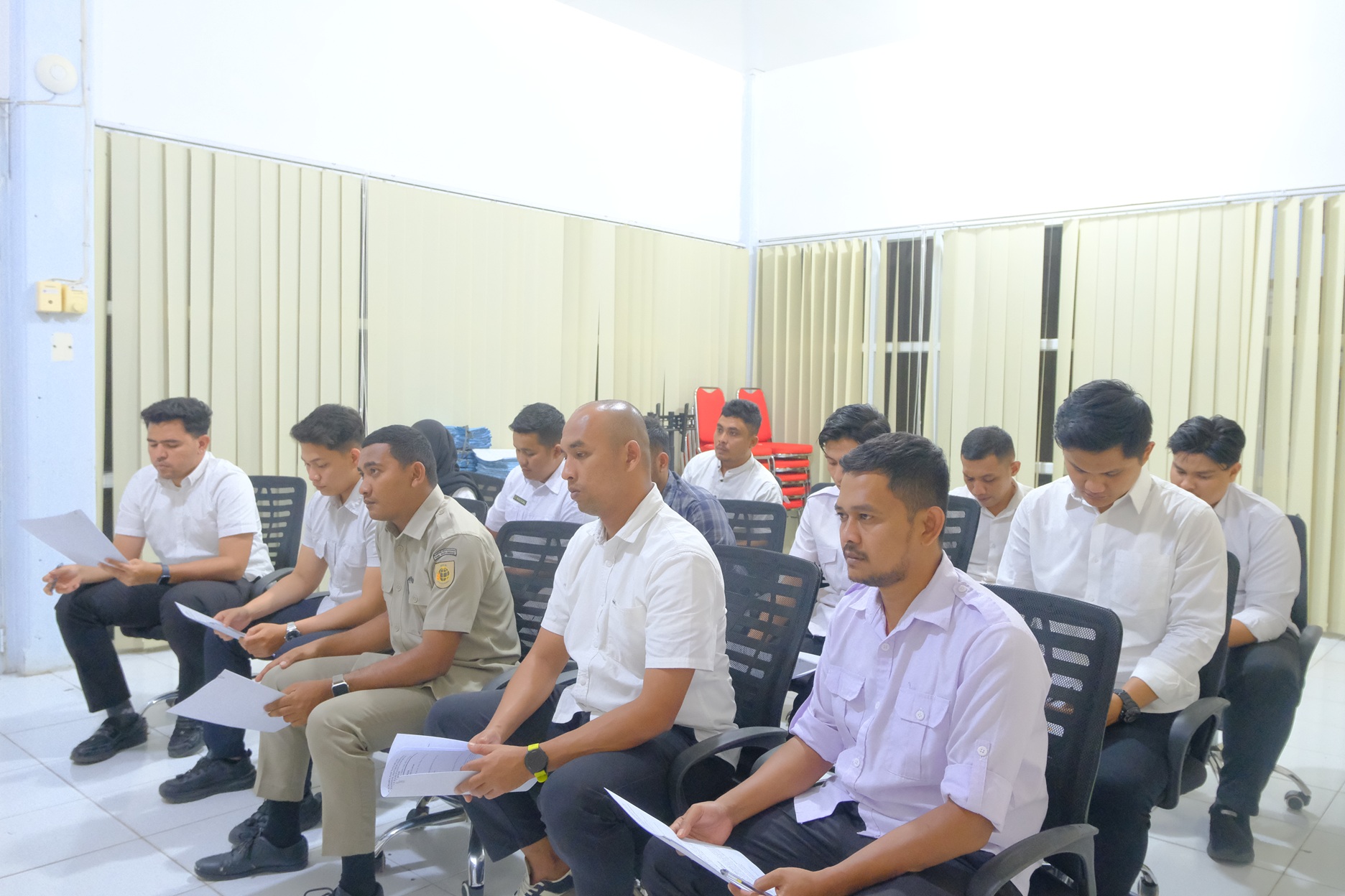 Kantor Pertanahan Aceh Besar Perkuat Layanan, Asisten Surveyor Kadastral Teken Kontrak Kerja