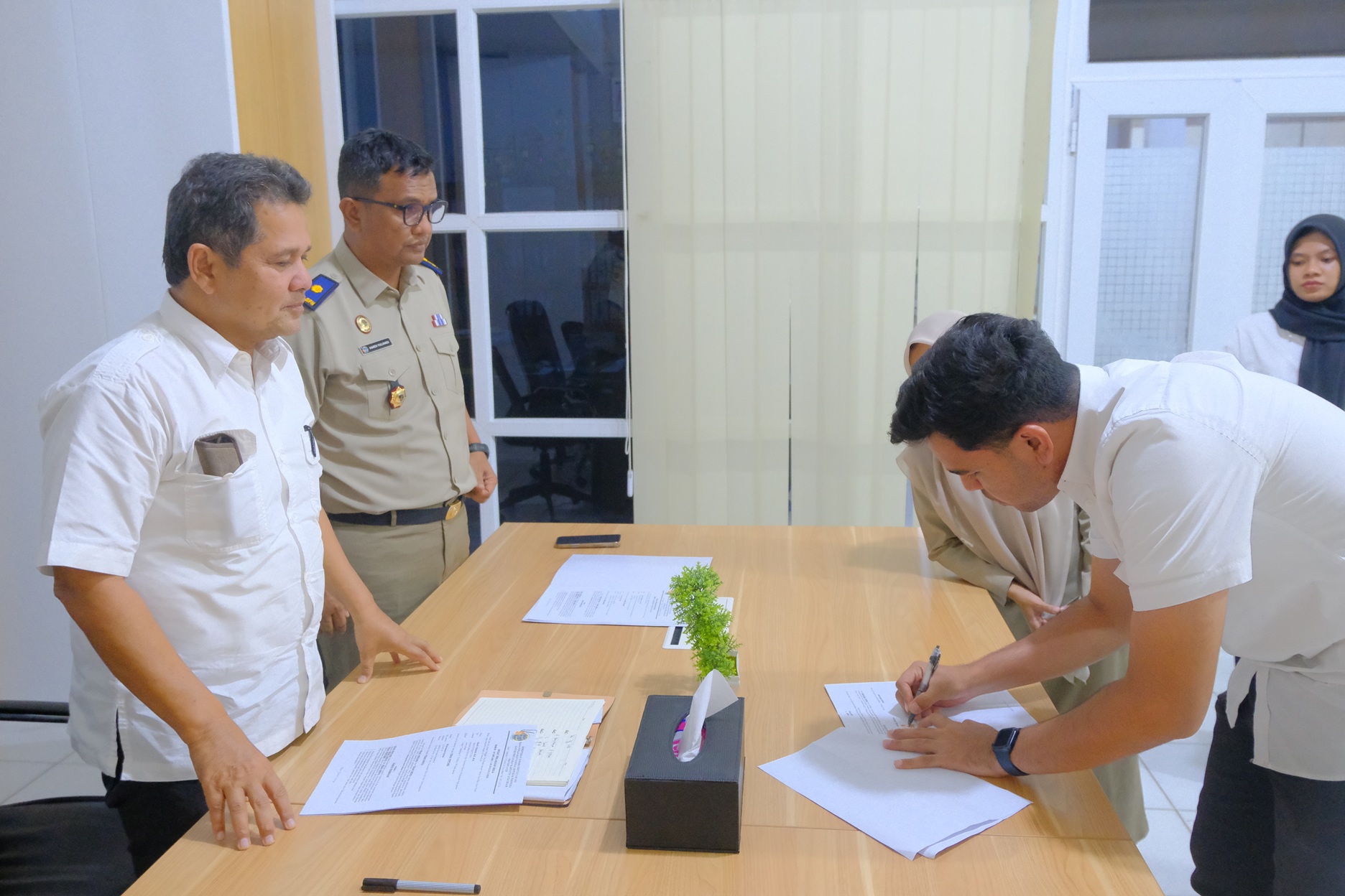 Kantor Pertanahan Aceh Besar Teken Kontrak ASK, Perkuat Akurasi Data Pertanahan