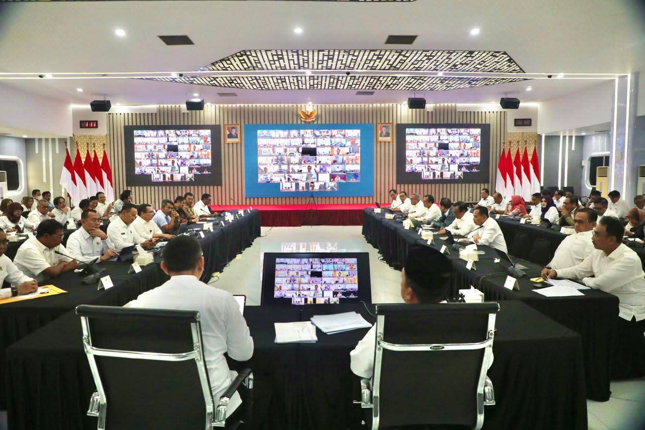 Gelar Rapim, Menteri ATR/Kepala BPN Minta Jajaran Matangkan Penyelarasan Data Jelang Penetapan LSD di 12 Provinsi