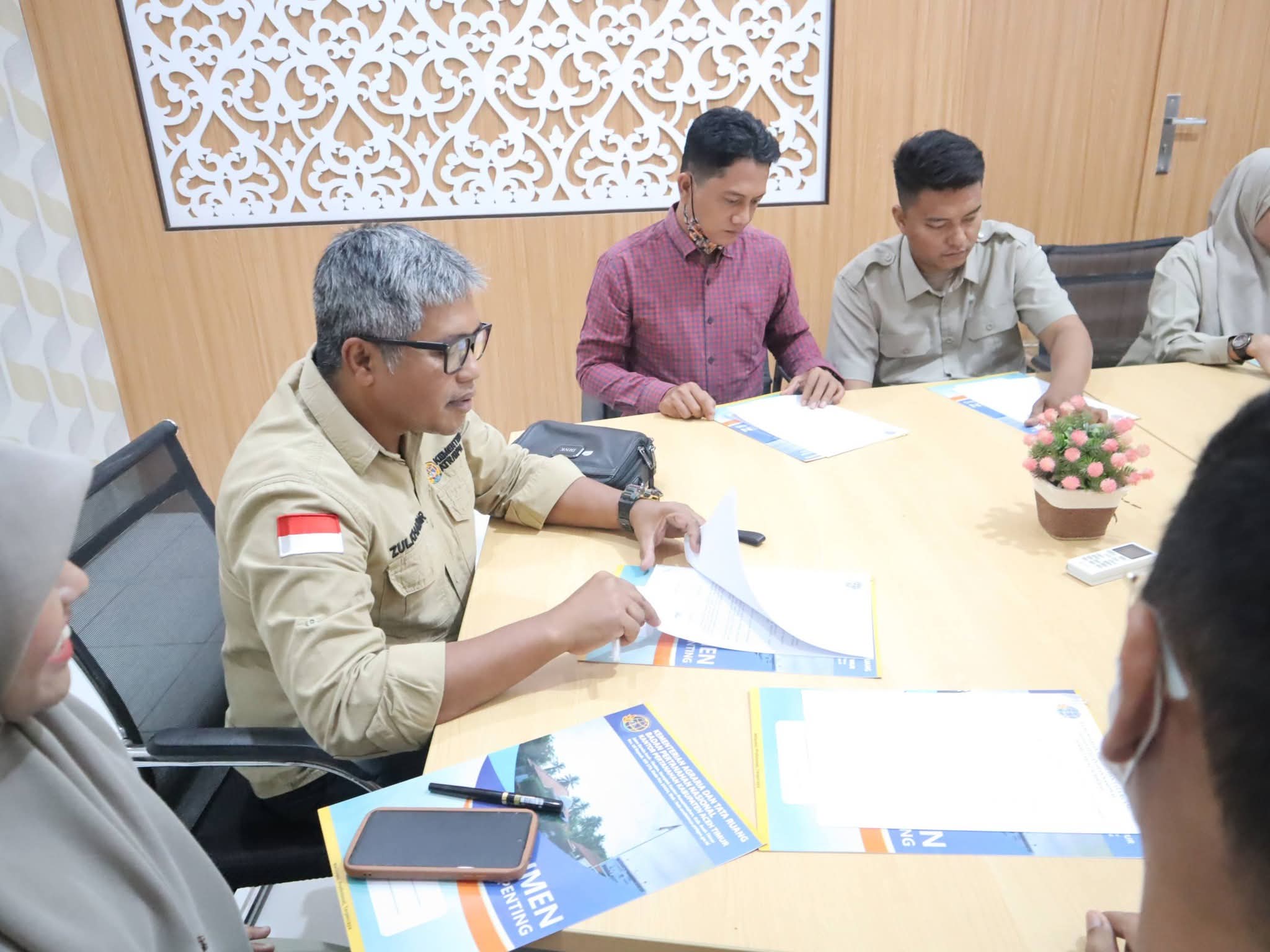 Optimalkan Pelayanan, PPPK Formasi 2026 Kantah Aceh Timur Teken Kontrak Kerja