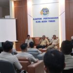 Pacu Kinerja PTSL 2026, Kantah Aceh Timur Evaluasi Capaian Target