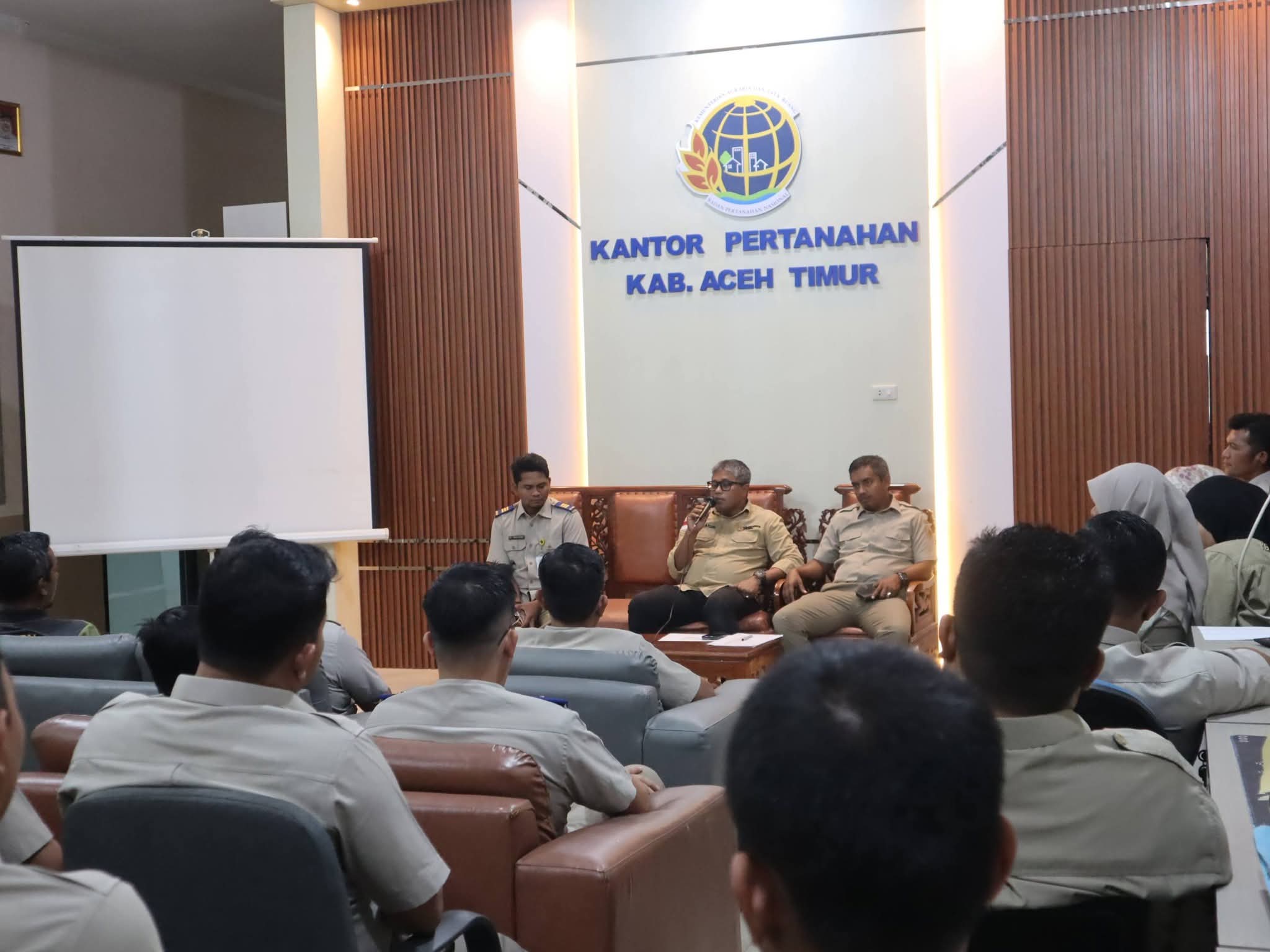 Pacu Kinerja PTSL 2026, Kantah Aceh Timur Evaluasi Capaian Target