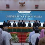 Mewakili Kapolda,Dua PJU Polda Aceh Hadiri Pelantikan Rektor USK Prof. Mirza Tabrani