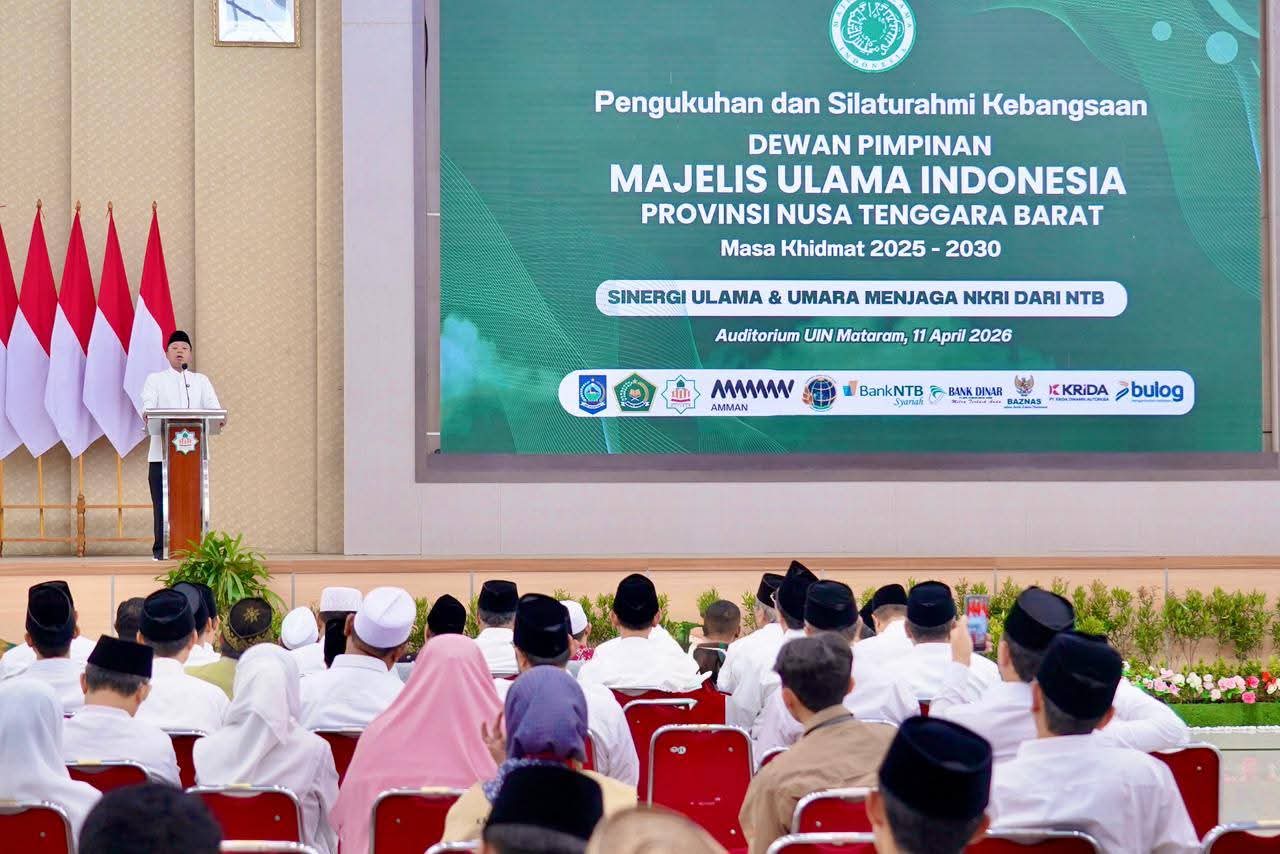 Hadiri Pengukuhan MUI NTB, Menteri Nusron Tekankan Prinsip Kebermanfaatan dalam Pengabdian